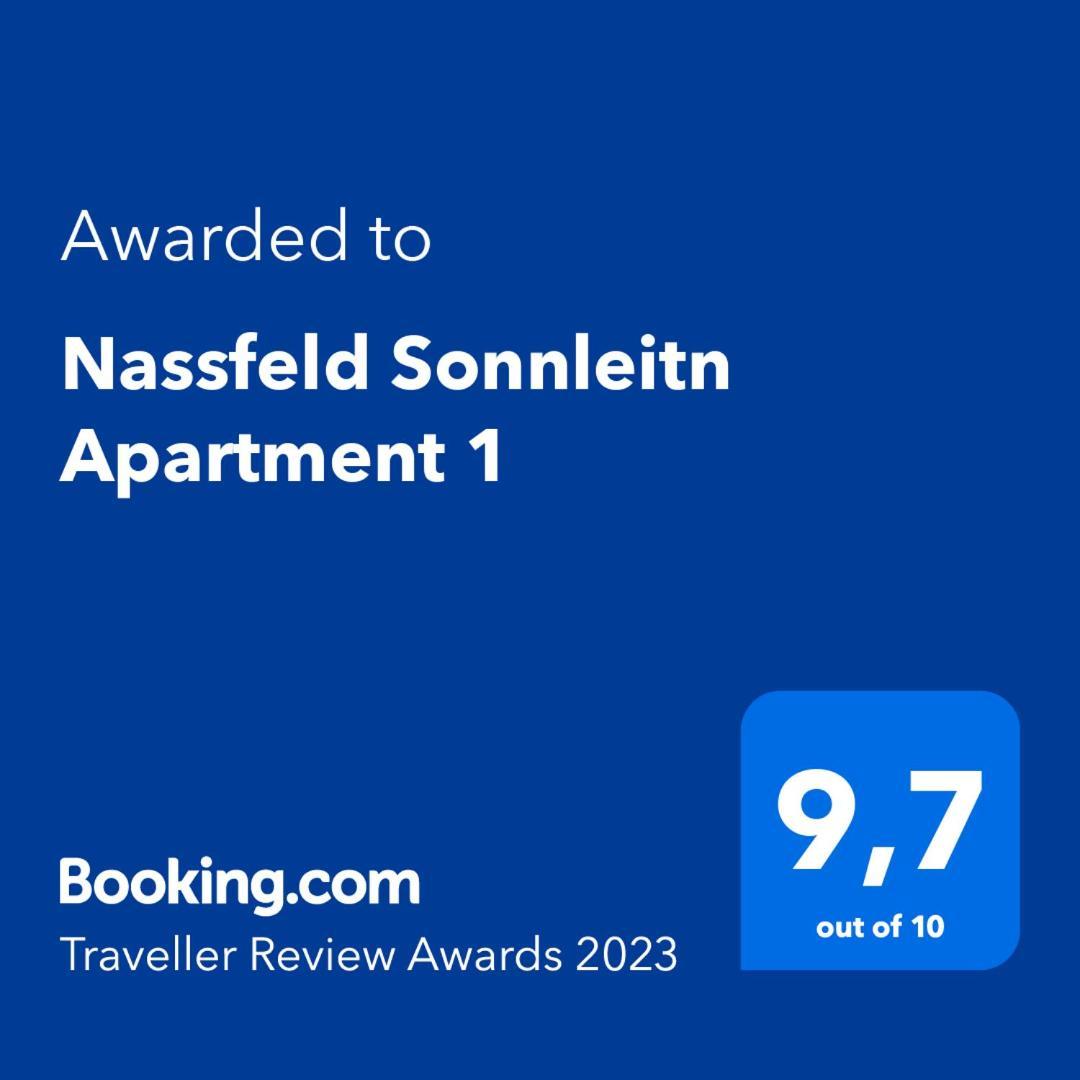 Nassfeld Sonnleitn Apartment 2 Sonnenalpe Nassfeld Dış mekan fotoğraf